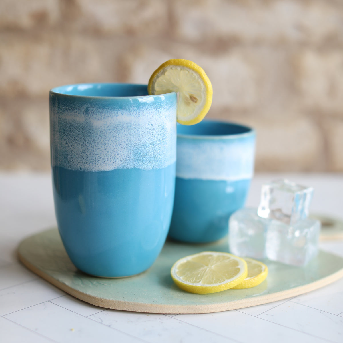 Coast Blue Ceramic Cups