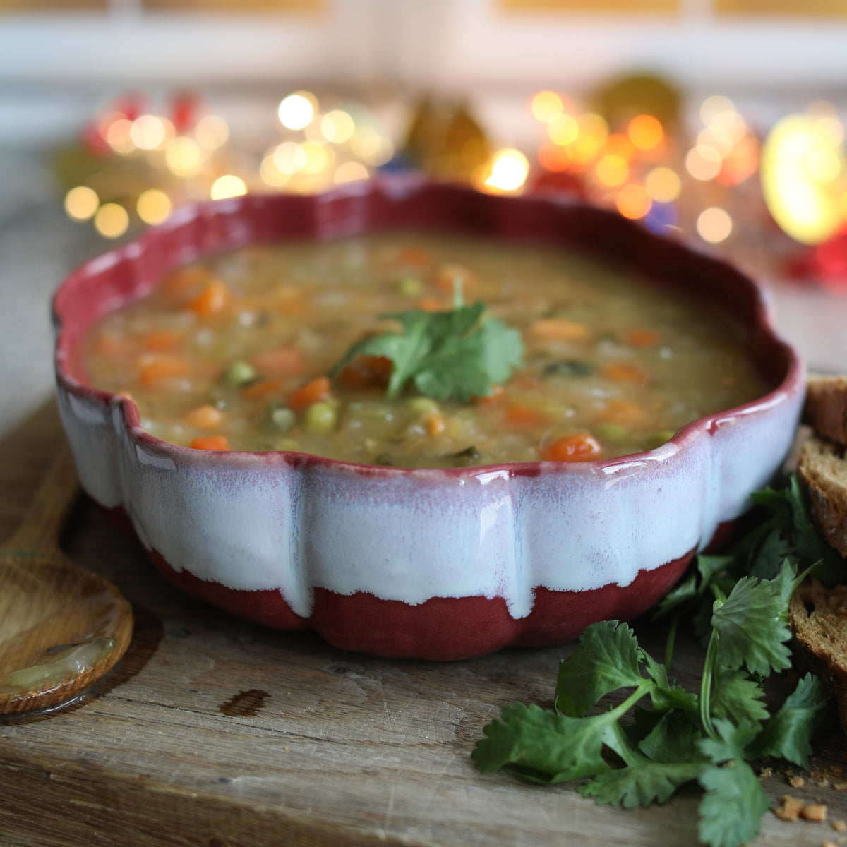 Ceramic Pumpkin Dish Large