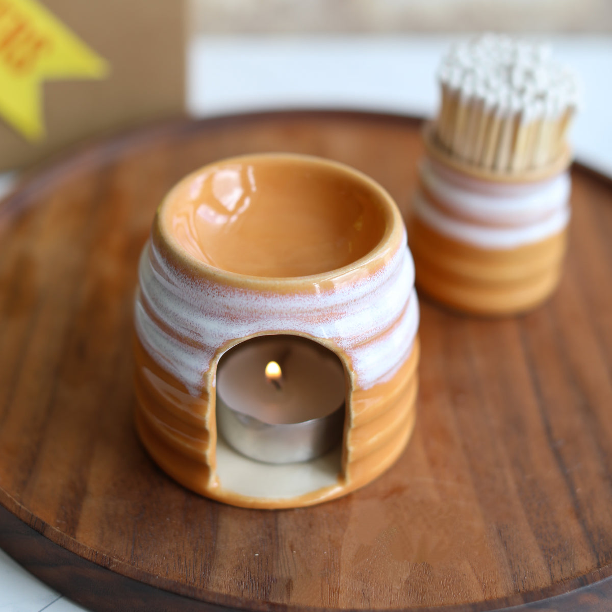 Honeycomb Wax Burner Gift Set from Glosters.