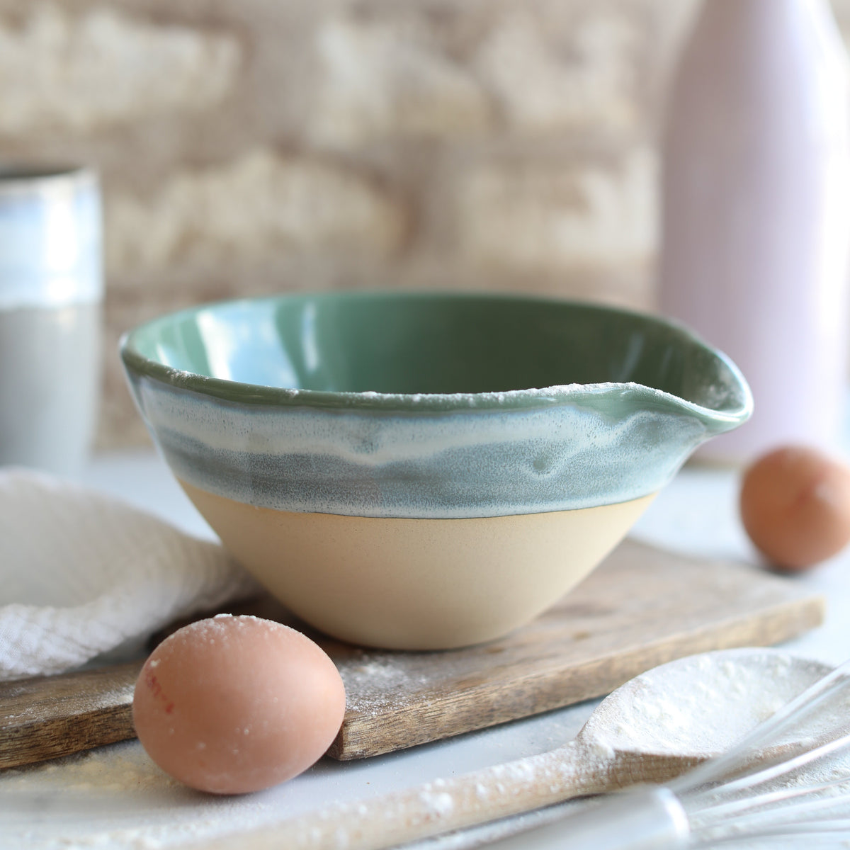 Sage Green Pouring Bowls