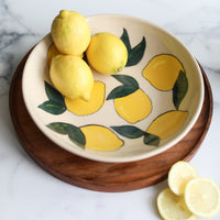 A lemon bowl from Glosters.