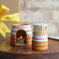 Honeycomb Wax Burner Gift Set from Glosters.