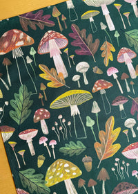 Mushrooms Tea Towel