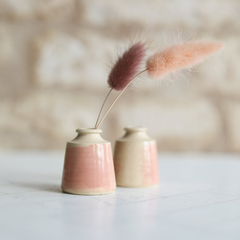 Soft Coral Mini Vase