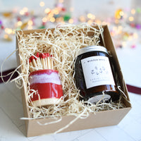 Candle Gift Set (red)