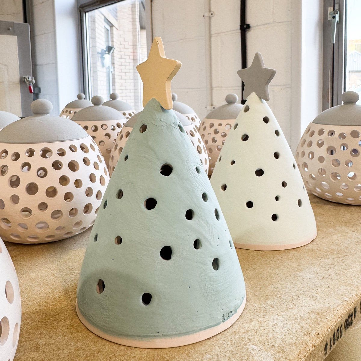 Ceramic Tree Lantern Carving Pottery Classes 2026